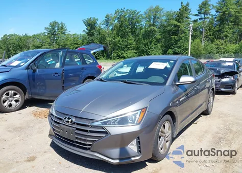 2019 Hyundai Elantra Sel from USA, damaged, VIN 5NPD84LF6KH472226
